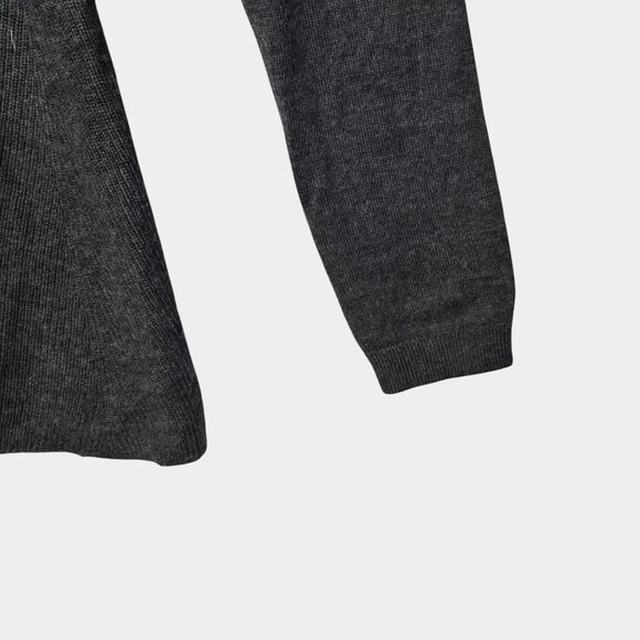 Nanette Lepore Women's Merino Wool Open Front Cardigan Sweater Gray S NWT - Picture 3 of 8